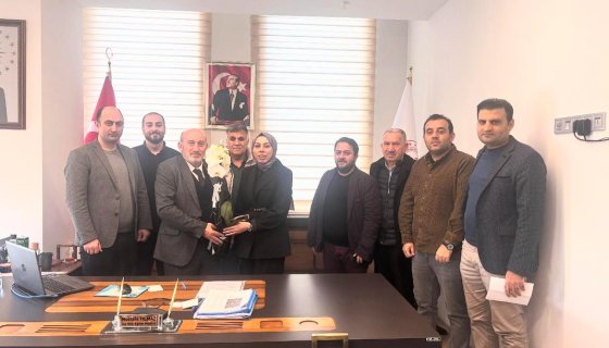 Arnavutköy İlçe Milli Eğitim Müdürümüz Sayın Mustafa Yılmaz Ziyaretimiz